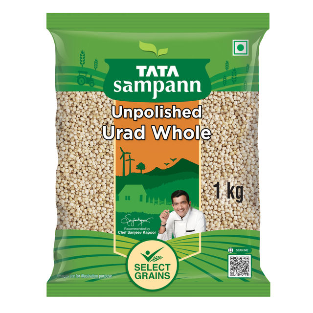 Buy Tata Sampann Unpolished Urad Dal Whole At Instant Online