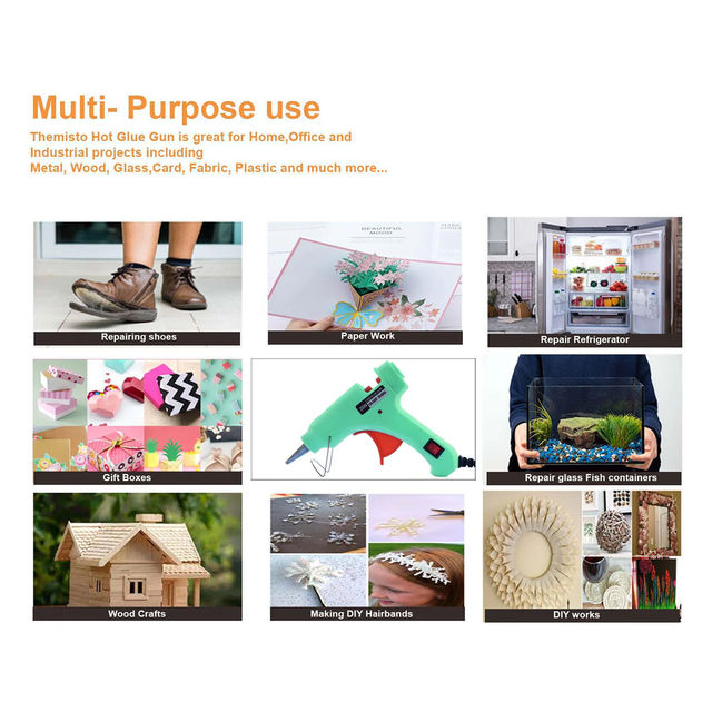 Buy Themisto Watt Mini Hot Melt Glue Gun With Glue Sticks For Diy Art And Crafts Online