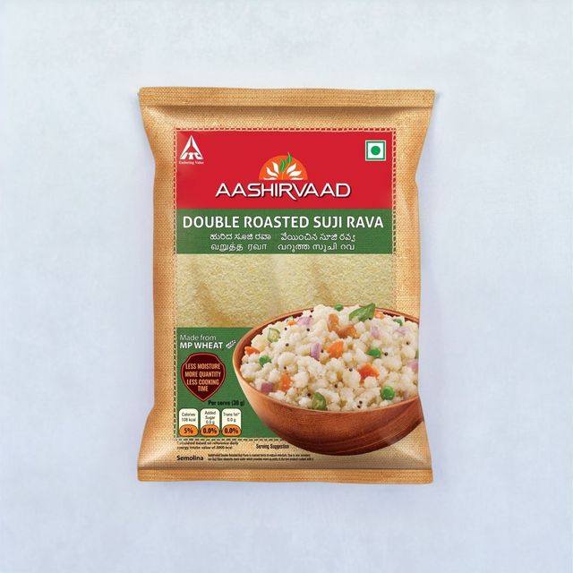 Aashirvaad Double Roasted Suji Rava Kg Buy Online At Near Me