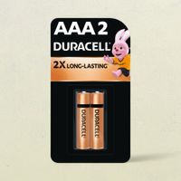 Duracell Alkaline Aaa Batteries(Pack Of 2)