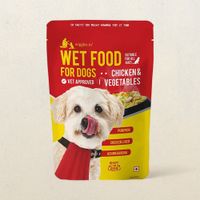 Wiggles Wet Dog Food, Chicken Vegetable Gravy Puppy Adult Senior Pets