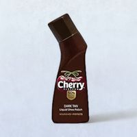 Cherry Dark Tan Shoe Polish, Liquid Shoe Shiner