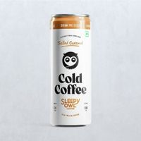 Sleepy Owl Cold Coffee Can - Salted Caramel