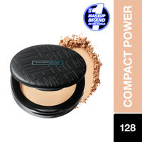 Maybelline New York Fit Me Shade 128 Warm Nude Compact Powder - Powder That Protects Skin From Sun Absorbs Oil Sweat And Helps You To Stay Fresh For Upto 12Hrs