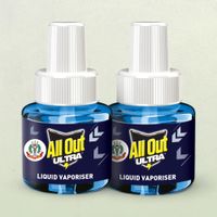 All Out Ultra Liquid Vaporizer Refills, Kills Dengue, Malaria & Chikungunya Mosquitoes