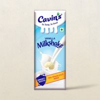 Cavin's Vanilla Milkshake Tetrapack