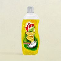 Vim Dishwash Liquid Gel Lemon Bottle