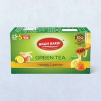 Wagh Bakri Honey Lemon Green Tea Bags 