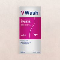 Vwash Plus Expert Intimate Hygiene Wash for Women With pH 3.5