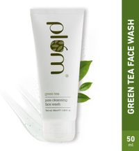 Plum Green Tea Pore Cleansing Face Wash Fights Pimples & Removes Excess Oil Enriched With Green Tea & Glycolic Acid Best Suits Oily Acne-Prone Combination Skin 100% Vegan