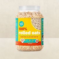 Yoga Bar 100% Premium Rolled Oats, Gluten Free Oats, Healthy Breakfast Cereals, High Protein & Fibre