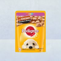 Pedigree Puppy Wet Dog Food, Chicken Chunks In Gravy