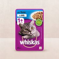 Whiskas Tuna In Jelly, Adult Wet Cat Food Pouch