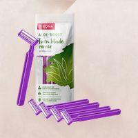 Sirona Disposable Shaving Razor for Women with Aloe Boost