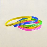 Friendship Rubber Friendship Bands - Assorted (Pack Of 5)