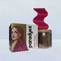 Paradyes Ammonia Free Semi-Permanent Hair Color Jar Only Rubra Red