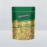 Happilo Premium Seedless Green Raisins 
