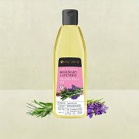 Soulflower Organic Rosemary Lavender Healthy Hair Oil For Hair Growth And Hair Fall Control