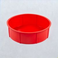 Spine Silicone Cake Mould Round -8''