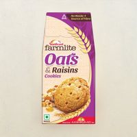 Sunfeast Farmlite Biscuit - Cookies - Oats & Raisins