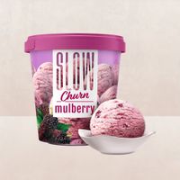 Slow Churn Mulberry Ice Cream Tub