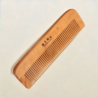 Handcrafted Wooden Hair Comb Straight