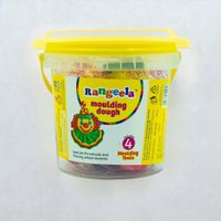 Rangeela Moulding Dough 150g Bucket Pack (Multicolour - 6 shades X 25g)