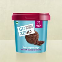 Go Zero - Zero Sugar - Low Calories - Belgian Dark Chocolate Ice Cream