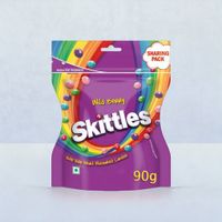 Skittles Wildberry Bite-Size Fruit Flavoured Candy Pouch