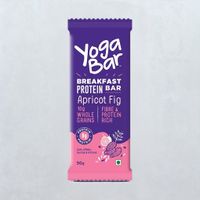 Yogabar Breakfast Protein Bar Apricot Fig 50 gm