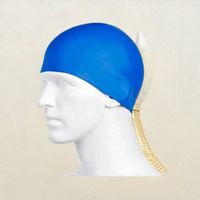 Swimming Viva Set(Cap, Goggles,Ear plug) Assorted- White/Orange/Blue/Purple/Black