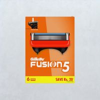 Gillette Fusion Razor Cartridges (Pack of 6 )