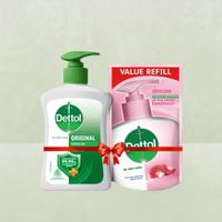Dettol Original Hand Wash - Germ Protection Pump With Free Handwash Refill