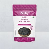 Farmley Premium Natural Black Raisins Seedless (Kishmish)