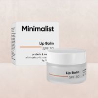 Minimalist SPF 30 Lip Balm with Ceramides & Hyaluronic Acid Protects, Repairs & Hydrates Dry Damaged Lips For Men & Women
