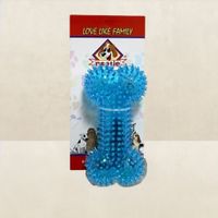 Nootie Spiky Bone Shaped Toy For Puppies/Dogs(Mix Colors)