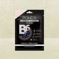 POND'S Activated Charcoal Clear Detox Skin, With Vitamin B6 Sheet Mask