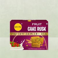 Let'S Try Fruits Cake Rusk