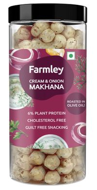 Farmley Cream & Onion Makhana Roasted In Olive Oil
