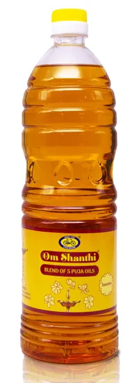 Cycle Om Shanthi Pure Puja Oil - Jasmine