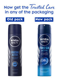 Nivea Men Deodorant Fresh Active 48h Long lasting Freshness