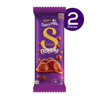 Cadbury Dairy Milk Silk Bubbly Chocolate 50 gms Combo