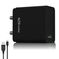 Portronics Adapto One 3.0 A Single Port Wall Adapter With Quick Charge (Connector Type - USB)