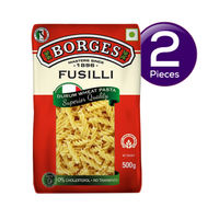 Borges Durum Wheat Fusilli Pasta 500 gms Combo