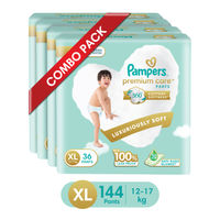 Pampers Premium Care Diaper Pants - Extra Large Size, 12-17 kg, 22 pcs