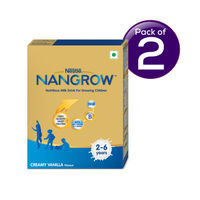 Nestle Nangrow Nutritious Milk Drink - For Growing Children Creamy Vanilla 400 gms Combo