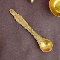 Brass Spoon For Hawan And Pooja