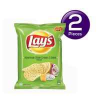 Lay's American Cream & Onion Potato Chips   Combo