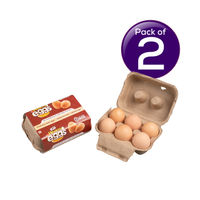 UPF Healthy Eggs Brown 6 pc  X 2 Combo