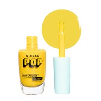 SUGAR POP Quick Drying Ultra Long-wear Glossy Finish Nail Lacquer Hello Yellow 04